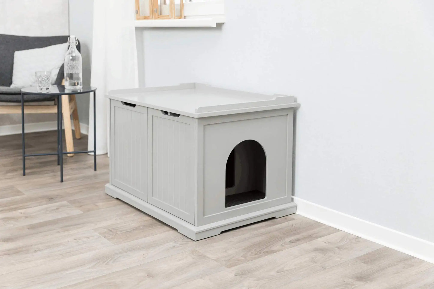 Modern Design Wooden Cat Litter Box