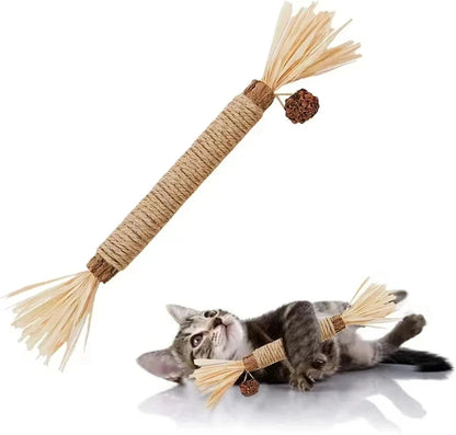 Natural Catnip Chew Stick Treat Cat Toy