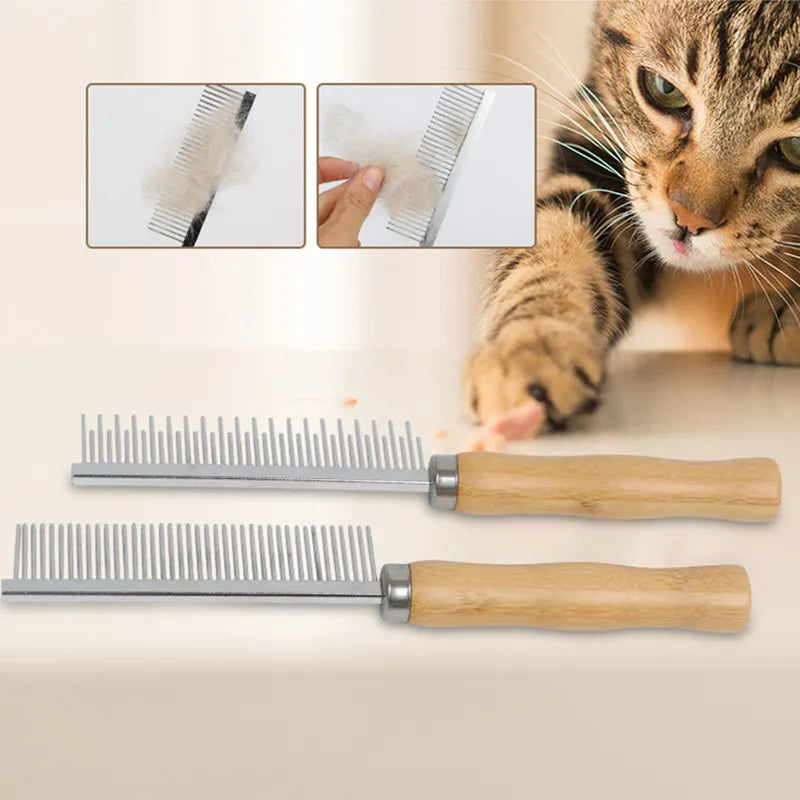 Eco Cat Hair Brush Stainless Steel