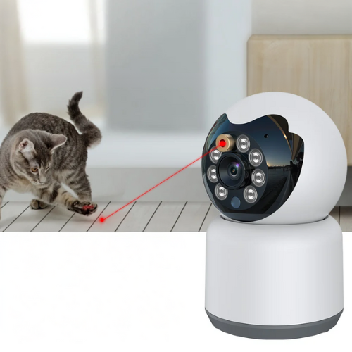 Pet Camera with Laser for Cats